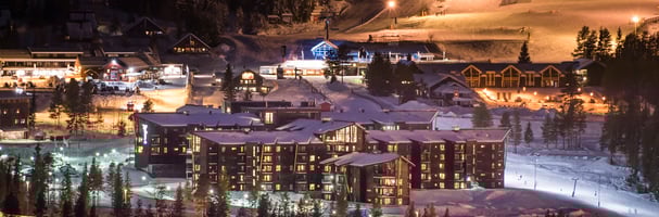 Picture of the evening at Radisson BLU Resort Trysil